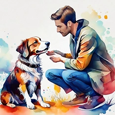 service de dressage de chien à domicile dans la région de Québec et Lévis