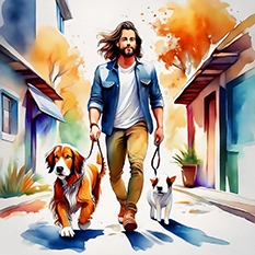 Marcheur de chiens à Lévis – Sagesse Canine